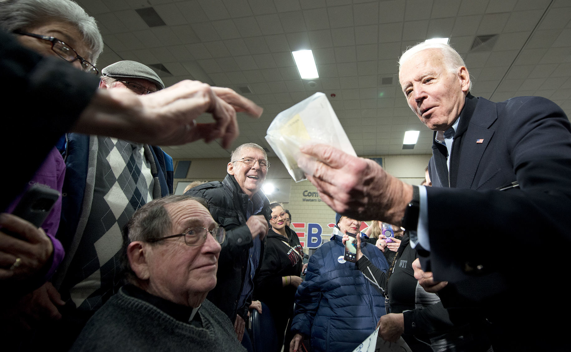 Joe Biden Sioux City campaign